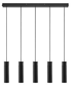 Lustră Pendul Nordlux, Tilo, reglabil, Negru, Camera de zi, Metal
