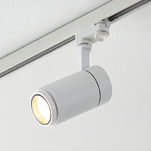 Arcchio Nanna Spot LED cu șină, alb, 3000K, 21W, Alb, Studiu / Birou, Metal
