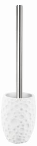 Kleine Wolke Moon perie de toaletă stativ alb-ceramică 8682100856