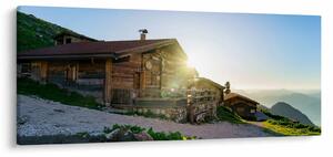 Tablou - Dimineața în Alpi Tirol (120x50 cm)