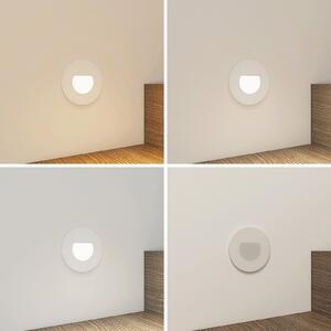 Arcchio LED lampă încastrată Vexi, Ø 7.8 cm, alb, aluminiu, CCT, reglabil, Alb, Camera de zi / sufragerie, Aluminiu, Modern, Corpuri de iluminat încastrate rotunde