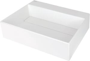 Deante Correo lavoar 50x40 cm dreptunghiular de blat alb mat CQR_AU5M