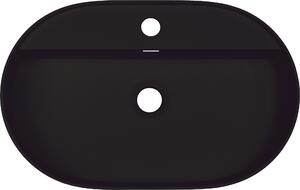 Deante Silia lavoar 55x35 cm ovale de blat negru mat CQS_NU6B