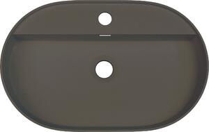 Deante Silia lavoar 55x35 cm ovale de blat antracit mat CQS_TU6B