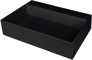 Deante Correo lavoar 60x40 cm dreptunghiular de blat negru mat CQR_NU6M