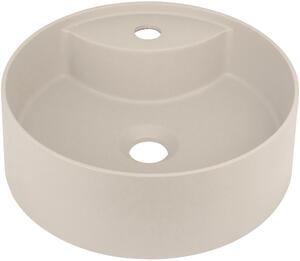 Deante Silia, lavoar blat granit 360x360x125 mm, bej, DEA-CQS_5U4B