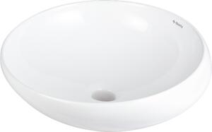 Deante Alpinia lavoar 41x41 cm rotund de blat alb luciu CGA_6U42