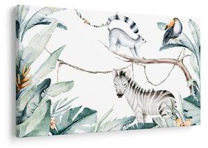 Tablou - Animale exotice (90x60 cm)