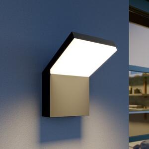 Arcchio LED lumina de perete în aer liber Yolena, antracit, aluminiu, 21cm, Negru, Metal, Modern