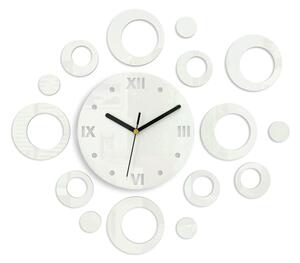 Ceas de perete RINGS WHITE