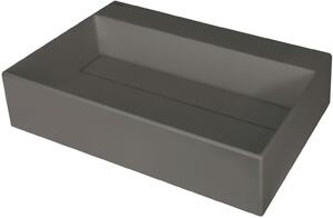 Deante Correo lavoar 60x40 cm dreptunghiular de blat antracit mat CQR_TU6M