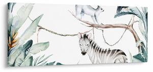 Tablou - Animale exotice (120x50 cm)