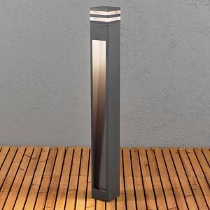 Konstsmide Lampă LED de trotuar suplă Massa, Negru, Metal, Modern
