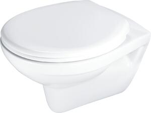 Deante Boro vas wc cu capac soft-close agăţat fără margine alb lucios CMOD6SPW