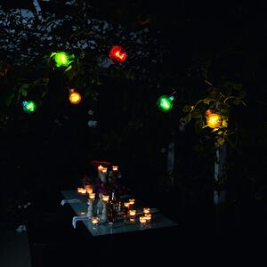 Konstsmide Christmas Lumini de grădină bere 20 becuri LED colorate, reglabil, Multicolor, Plastic