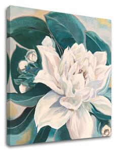 Tablou canvas KITTICA CU FETE VERZI 70x70 cm