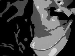 Tablou POP ART pictat manual AL PACINO 120x80 cm