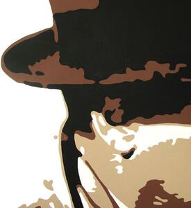 Tablou POP ART pictat manual CASABLANCA 120x80 cm
