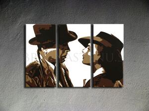 Tablou POP ART pictat manual CASABLANCA 120x80 cm
