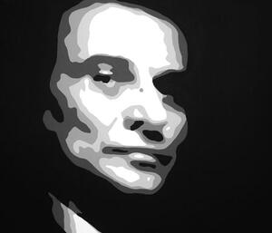 Tablou POP ART pictat manual GOODFELLAS 150x50 cm