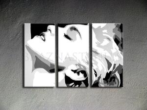 Tablou POP ART pictat manual MADONNA 120x80 cm