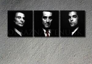 Tablou POP ART pictat manual GOODFELLAS 150x50 cm