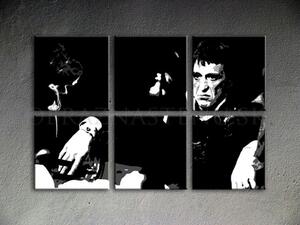 Pictat manual POP ART pictura SCARFACE-AL PACINO 150x100 cm