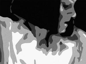 Tablou POP ART pictat manual PULP FICTION 100x50 cm