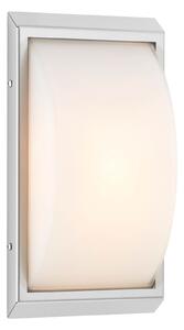 LED lampă de perete pentru exterior 052, oțel inoxidabil, sticlă, detector de