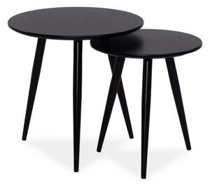 Set 2 masute CLEO, negru