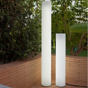 Newgarden Bornă luminoasă Fity, înălțime 160 cm, 6.500 K, Alb, Plastic