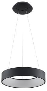 Lustră Pendul Arcchio, Aleksi, reglabil, Negru, Bucătărie, Metal, Modern
