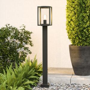Bornă luminoasă Lucande Ferda, 100 cm, antracit, IP44