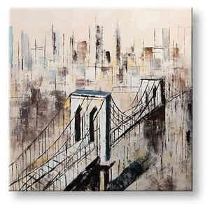Tablou de perete ORAȘ 1 parte - 80x80 cm - 80×80 cm / Klasický 2 cm