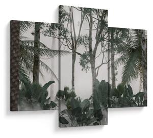Tablou - Jungla în ceața dimineții (90x60 cm)