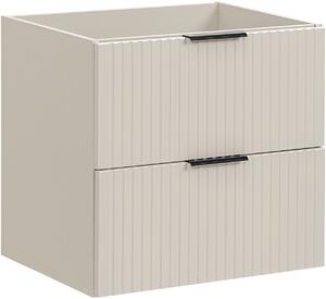 Comad Adel Cashmere dulap 60x46x57 cm sub chiuveta pe perete bej ADEL CASHMERE 82-60-2S