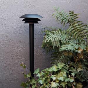 Dyberg Larsen DL20 Borna de exterior neagră Ø 20cm, reglabil, Negru, Metal, Scandinavă