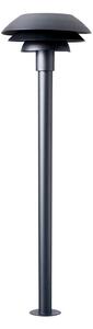 Dyberg Larsen Boltă de exterior DL31 negru Ø 31cm, reglabil, Negru, Metal, Scandinavă