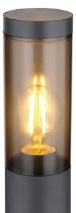 Globo Lampă de trotuar Boston înălțime 80 cm, reglabil, Negru, Metal, Modern