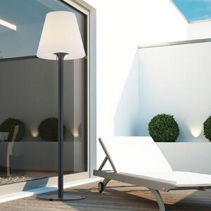 Helestra Moris-XL, lampă de podea pentru exterior, Negru, Metal, Modern