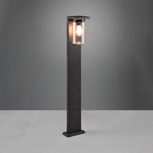 Trio Lighting Lumină de drum Ardila cu senzor crepuscular, 100 cm, reglabil, Negru, Metal, Modern