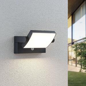 Lindby LED pentru exterior Sherin, set de 2 lămpi de perete, pivotante, cu