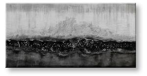 Tablou pictat manual ABSTRACT 1 parte 120x60 cm - 120×60 cm / Clasic 2 cm