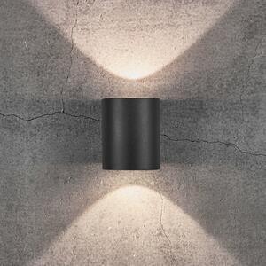 Nordlux Lampă LED pentru exterior Canto 2 Seaside, negru, aluminiu, 10 cm, Negru, Metal, Modern