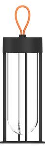 Flos Architectural FLOS, Vitro Unplugged lampă LED, negru, 3000K, reglabil, Negru, Metal, Design