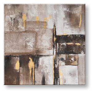 Tablou pictat manual ABSTRACT 1 parte - 70x70 cm