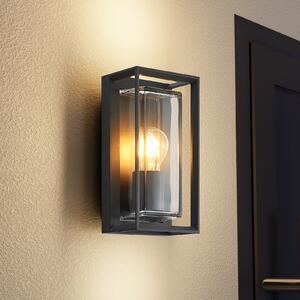 Arcchio Ismera lampă de perete pentru exterior, 25 cm, antracit, senzor