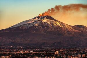 Fototapetă vlies multele etna 375 x 250 cm