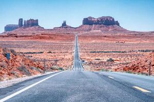 Fototapetă vlies drumul arizona 375 x 250 cm