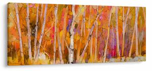 Tablou - Pădurea toamna (120x50 cm)